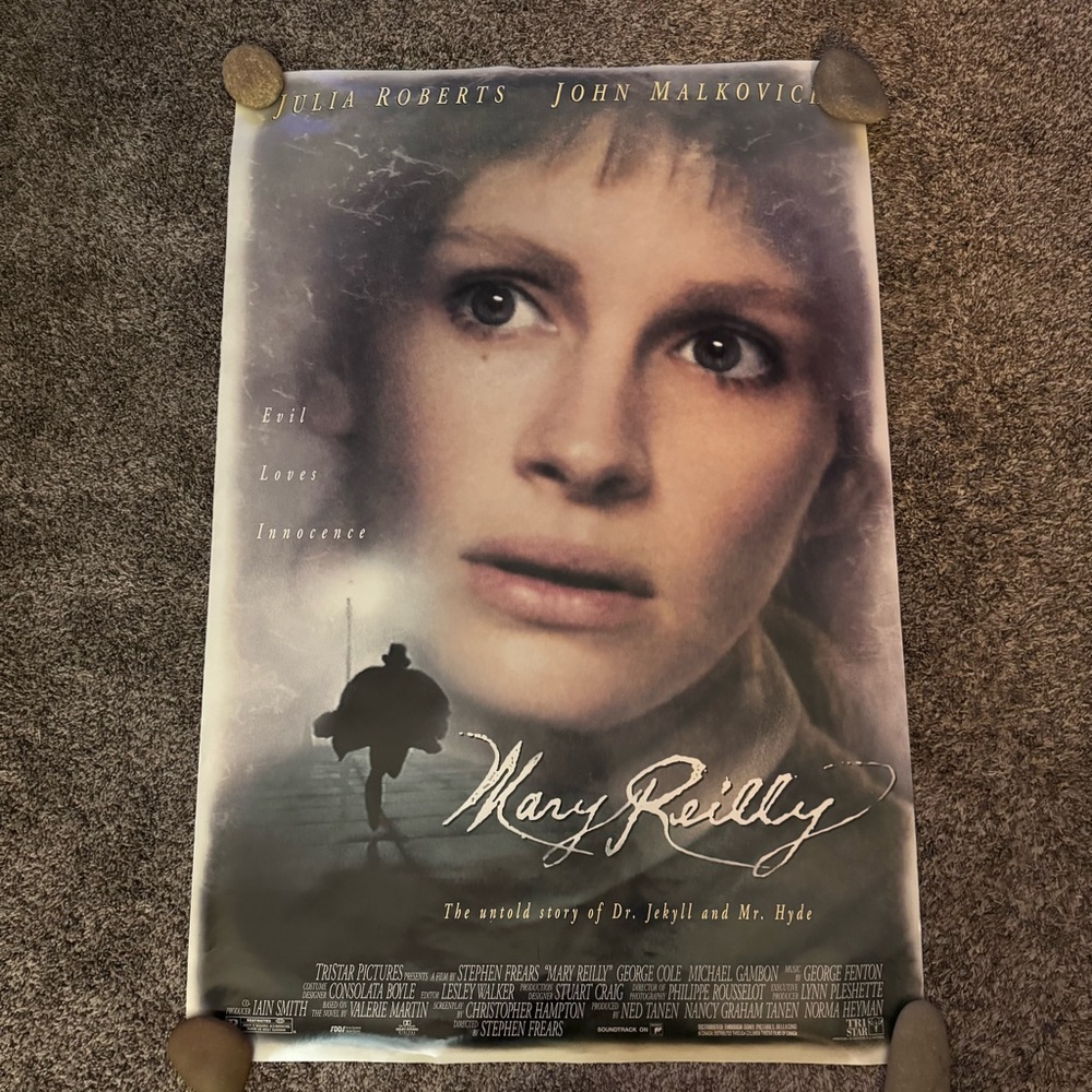 Mary Reilly Double Sided Original 27 X 40 Theatrical Movie Poster
